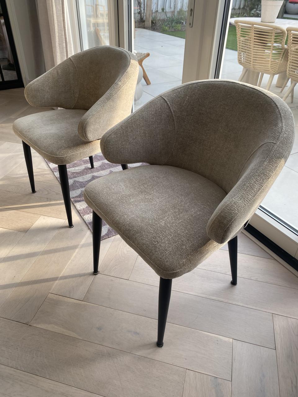 4x eetkamerstoel (karwei) te koop