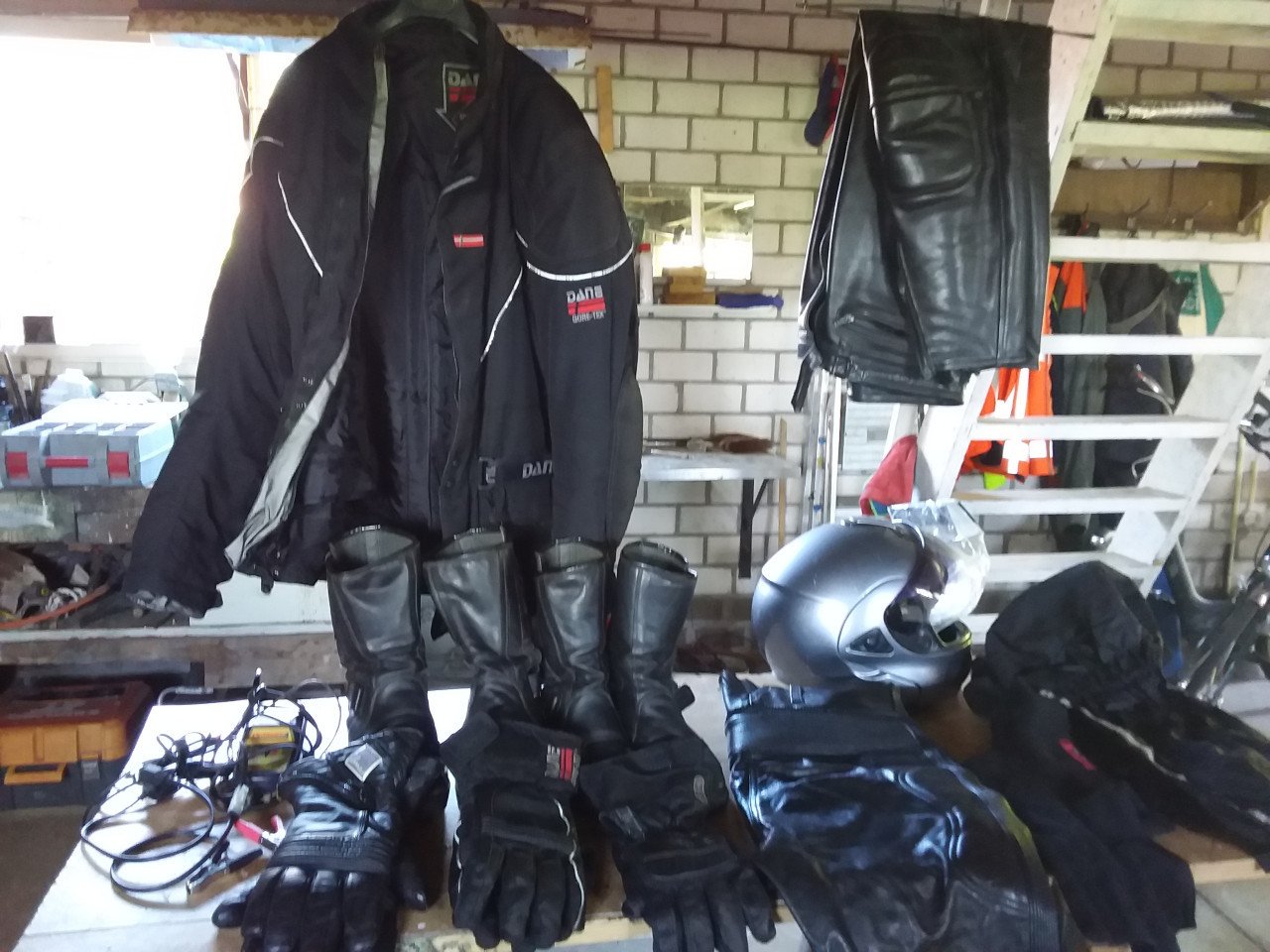 Div. Motorkleding en helm