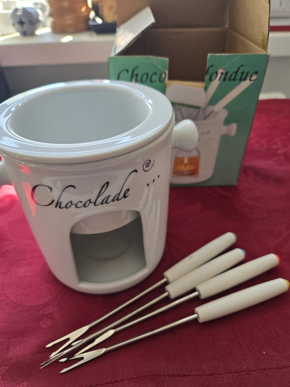 Chocolade fondue Zenos 4 personen