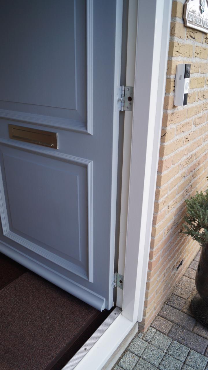 Hardhouten buitendeur 4 x 93 x 210 cm