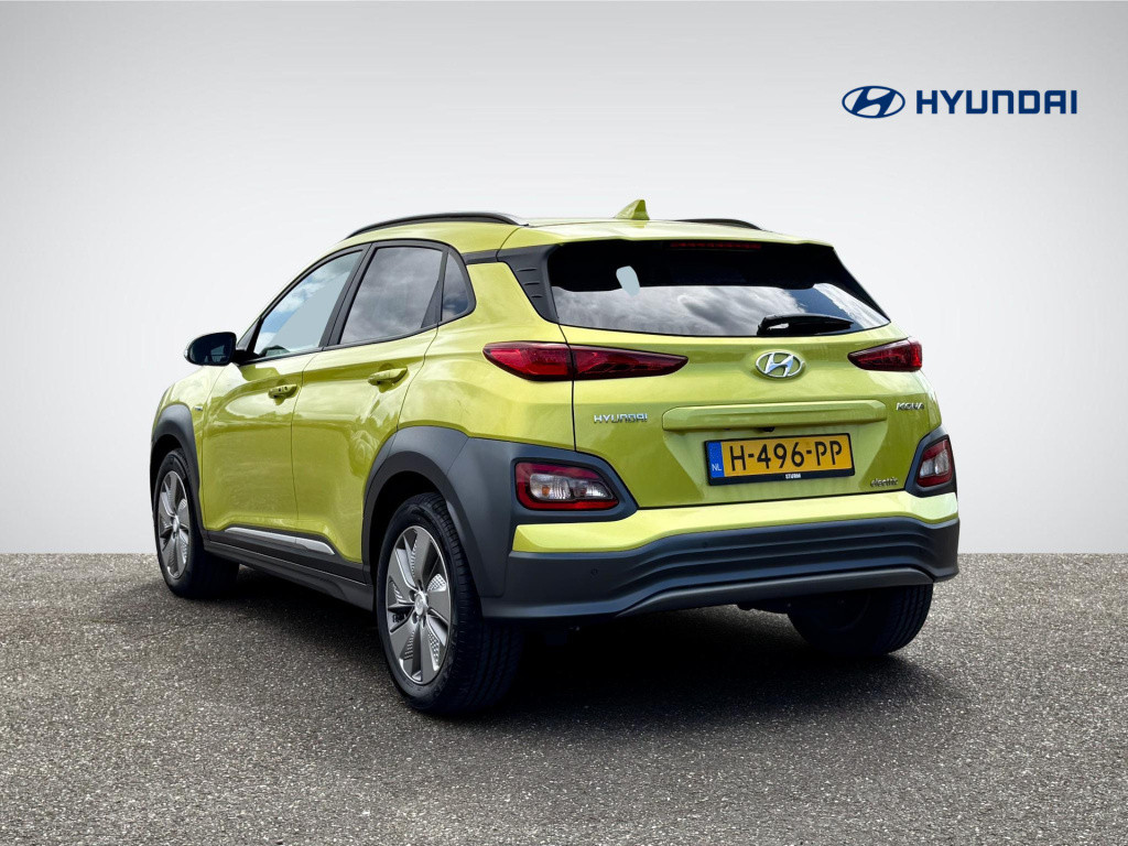 Hyundai Kona ev premium 64 kwh 3-fase lader | navigatie | stoelventilatie +