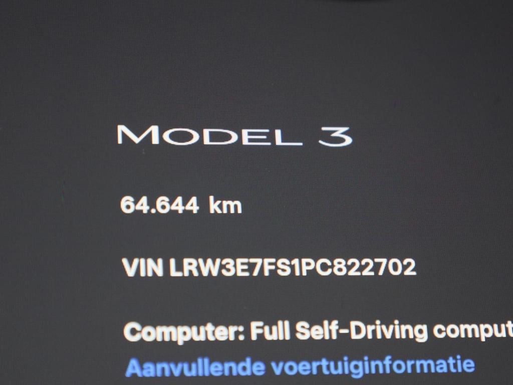 Tesla Model 3 standard rwd plus 60 kwh | automaat | panorama dak | stoel ve