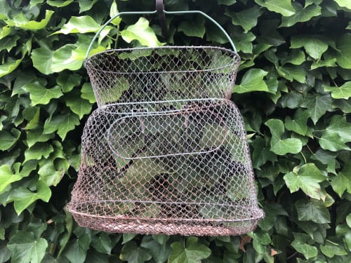 Oud visnet / leefnet ( decoratie )