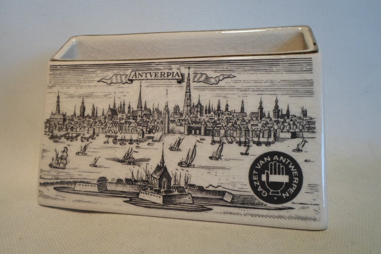 Brief Houder Antverpia Gazet Van Antwerpen