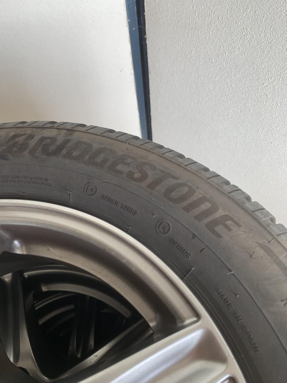 195/ 65r15 winterBanden + aluminium velgen 8mm
