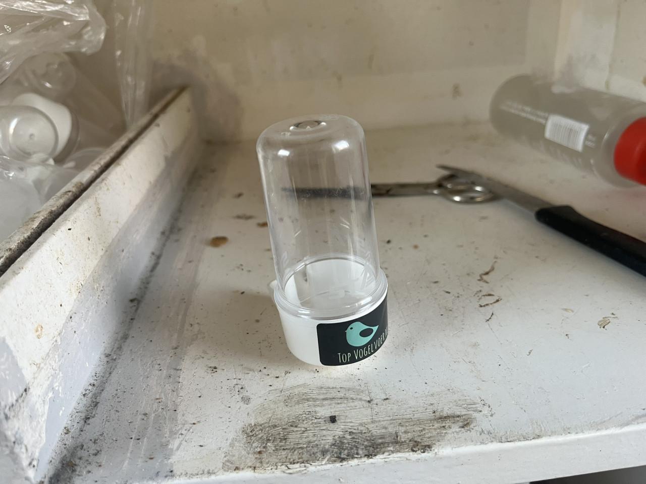 Drinkfotein lage voet 60ml transparant