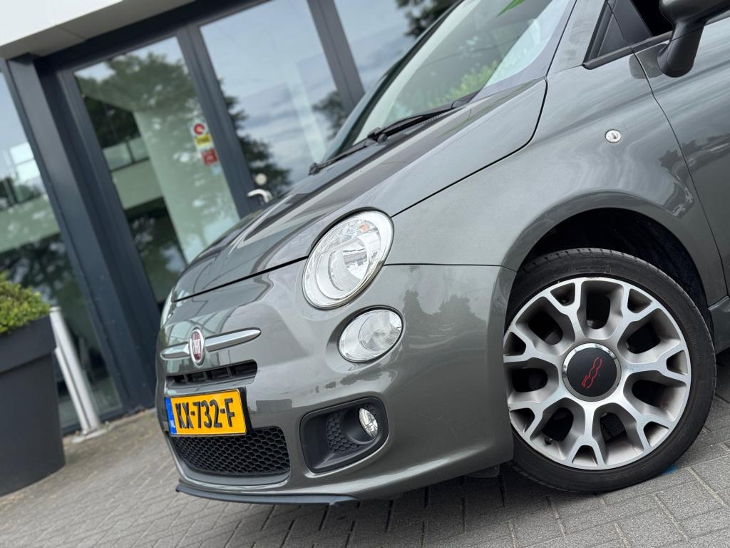 Fiat 500 C 1.2 sport * cabriolet * sport bumpers * airco * pdc *