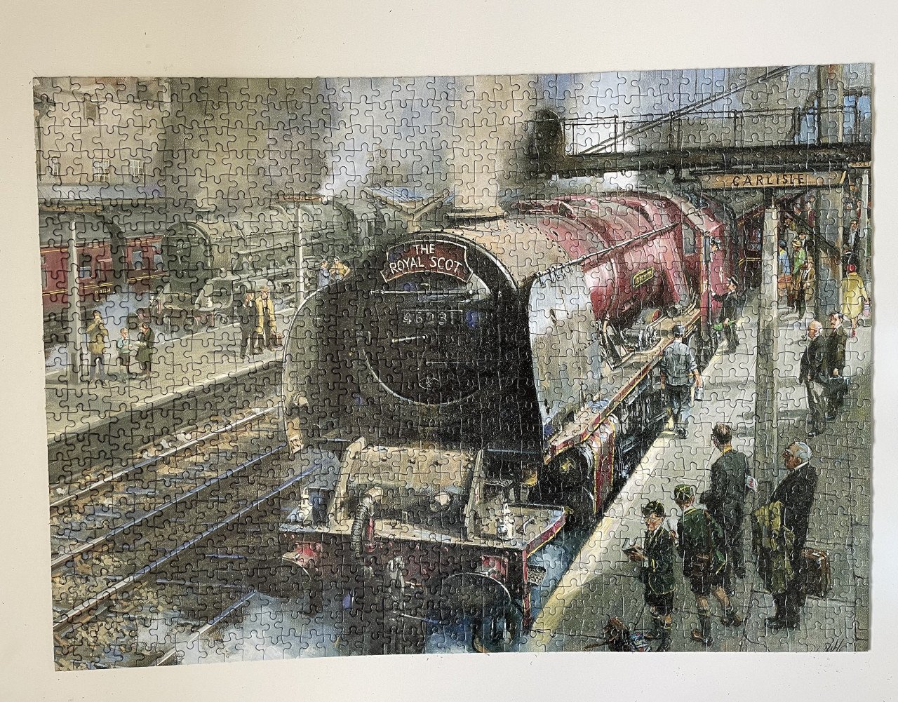 Gibsons puzzel: Spotters at carlisle G6406