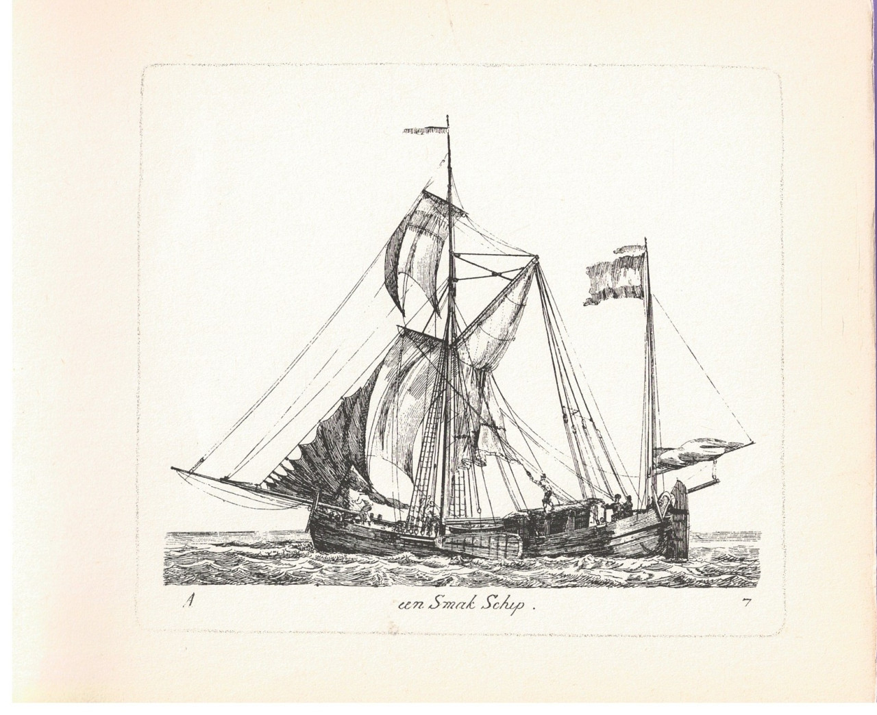 Verzameling van 84 stuks Hollandse schepen (1789)