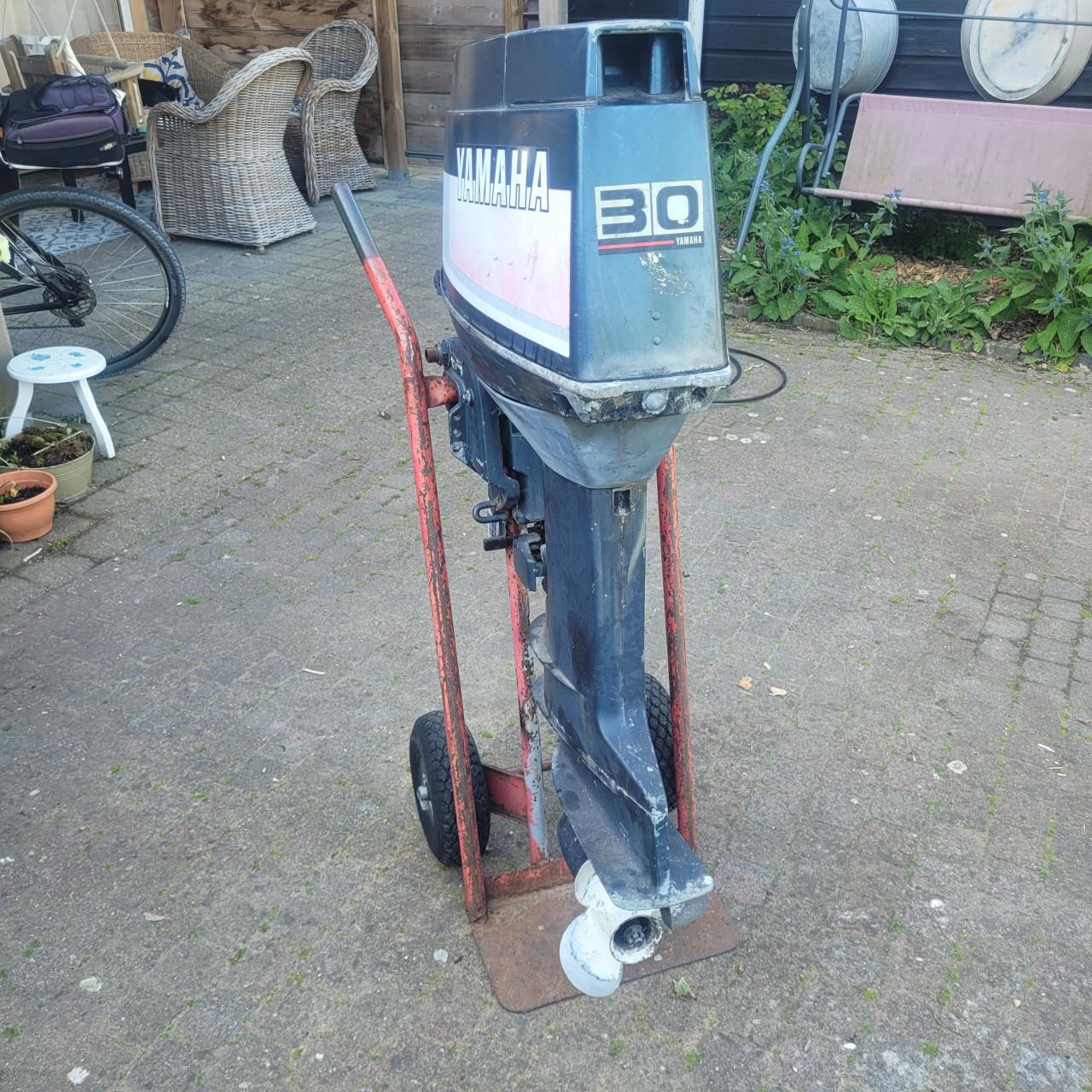 Yamaha buitenboordmotor 30pk 2takt langstaart hand st