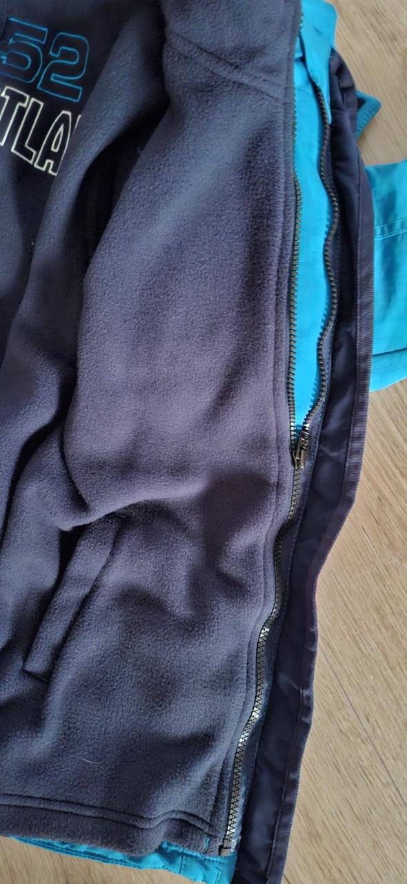 Winterjas, mt 146 blauw