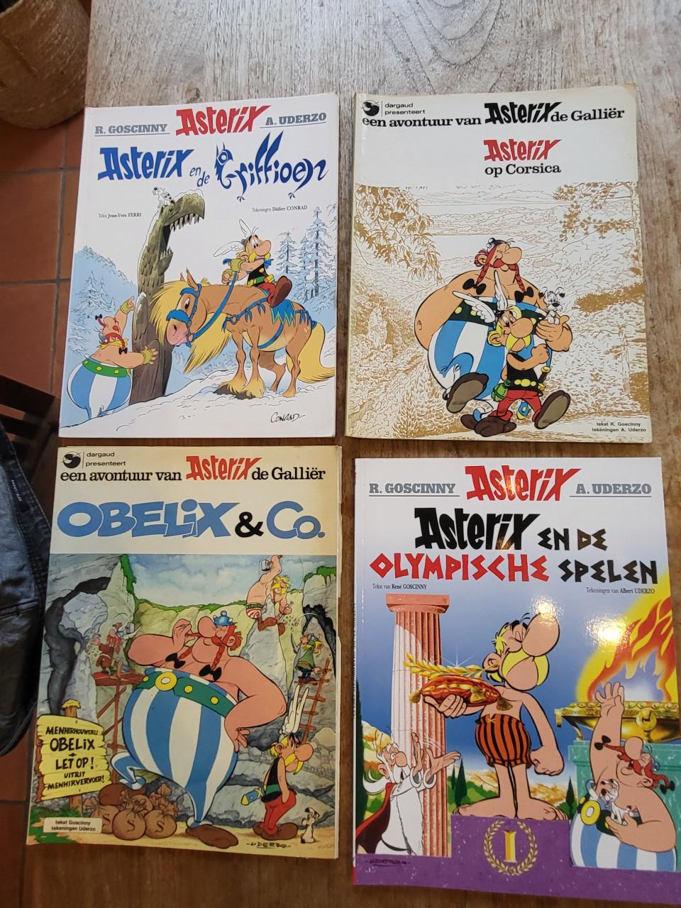 Stripboeken Asterix en Obelix