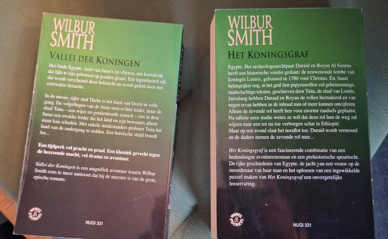 Het Koningsgraf - Vallei der Koningen, Wilbur Smith, 2 delen in cassette
