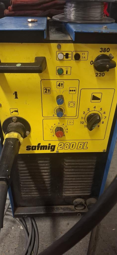 MIGMAG lasappraat - SAF MIG 280BL