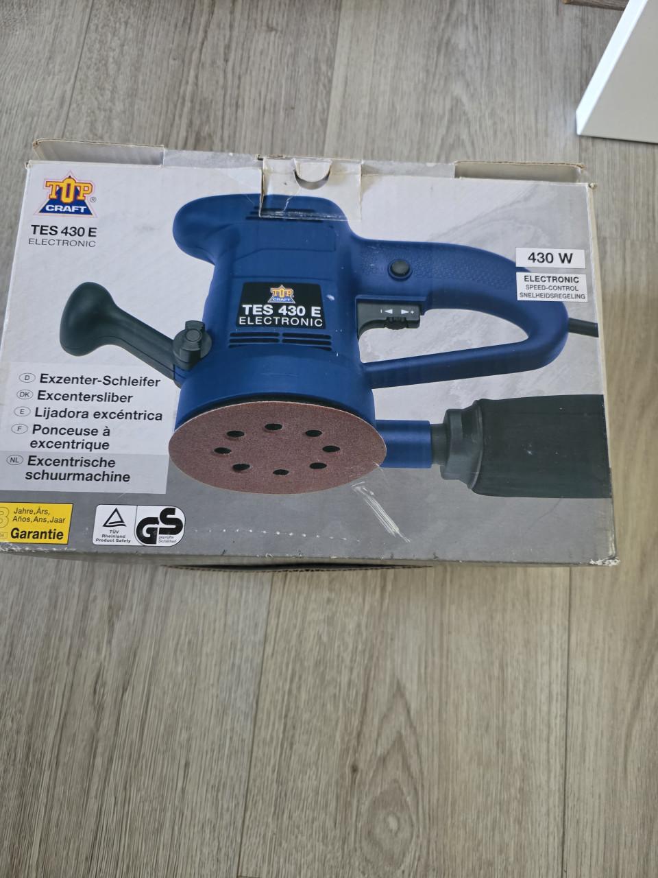 Goed werkend excentrische schuurmachine- Top Craft 430W
