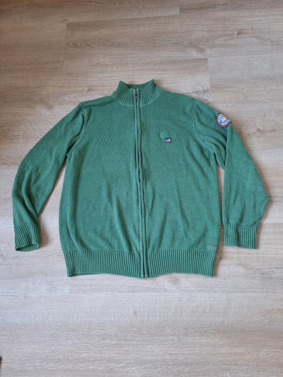 Herenvest maat XXL groen