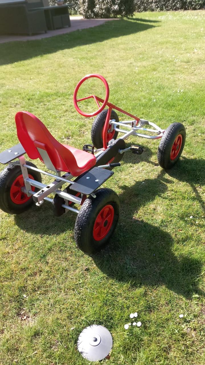 Skelter met aanhanger