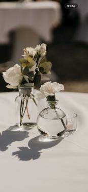 Bolvaasjes voor bloemen