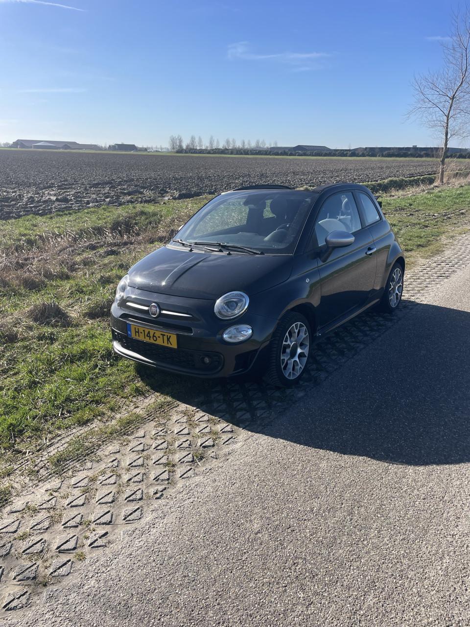 Fiat 500 cabriolet hybride rock star
