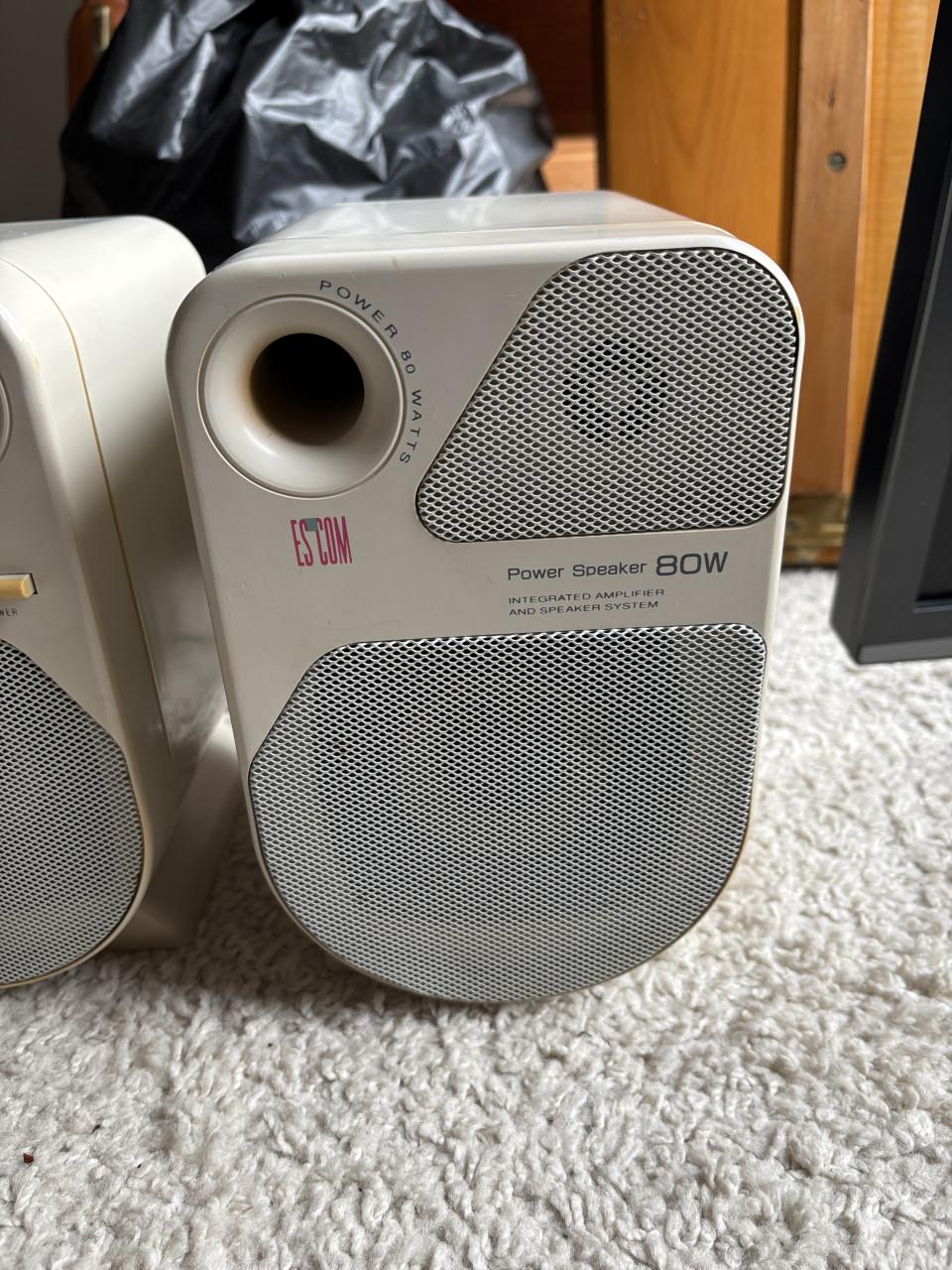 Speakers, Boxen  80 watt