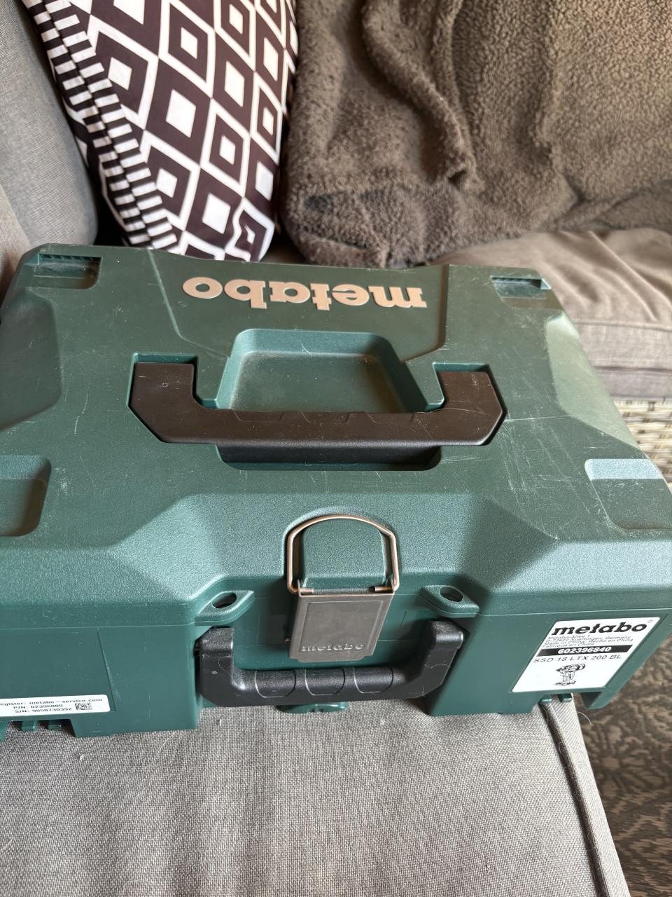 Metabo SSD 18 LTX 200 slagschroevendraaier