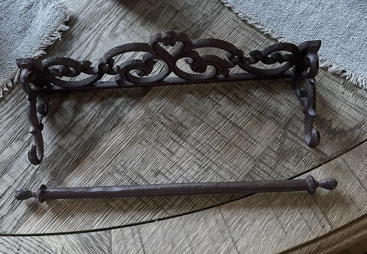 Vintage keukenrolhouder