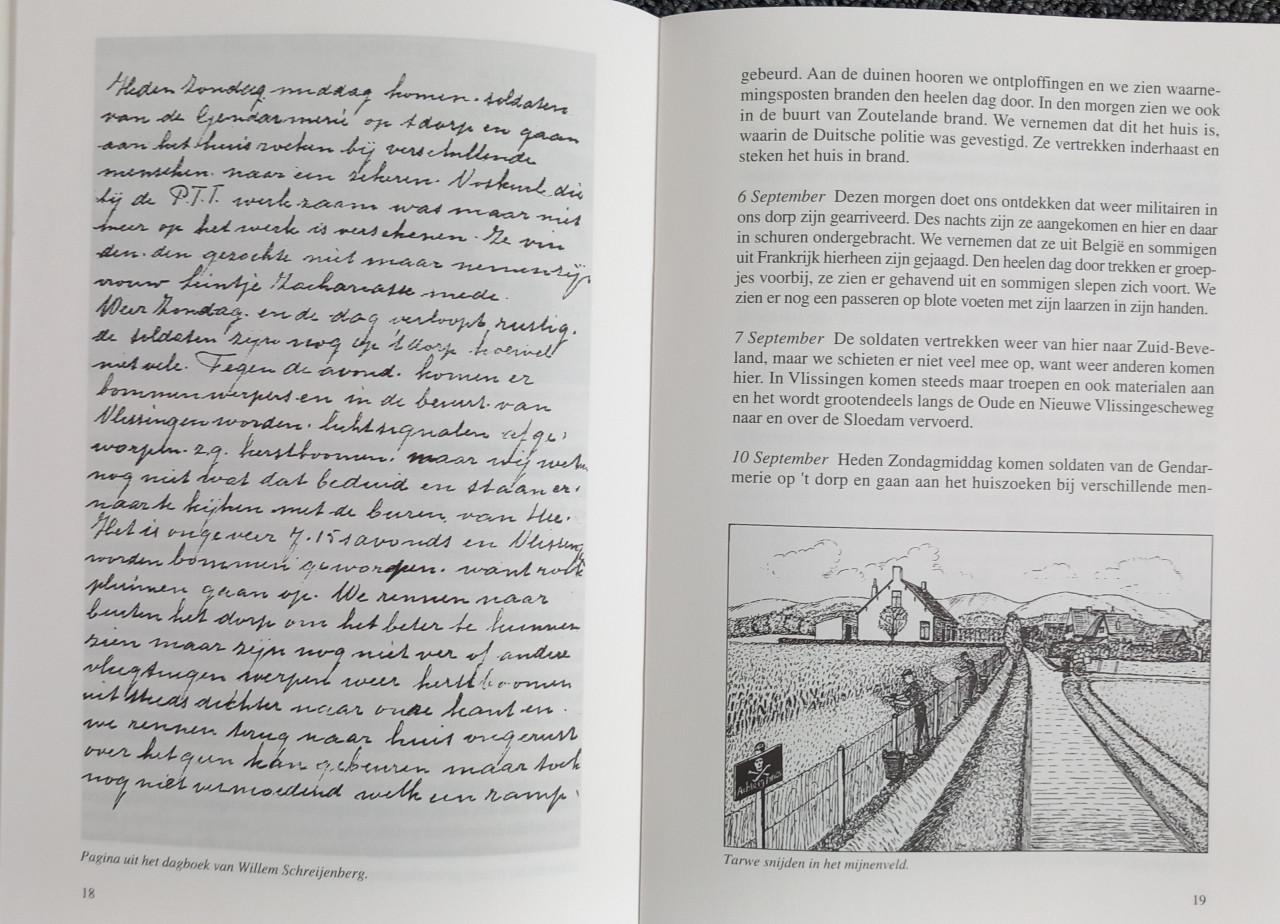 Biggekerke in het veelbewogen jaar 1944 dagboek van W Schreijenberg