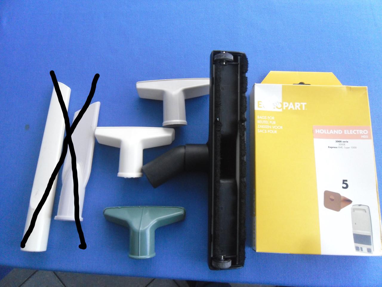 STOFZUIGER ONDERDELEN [ LAMINAAT BORSTEL IS NIEUW ]