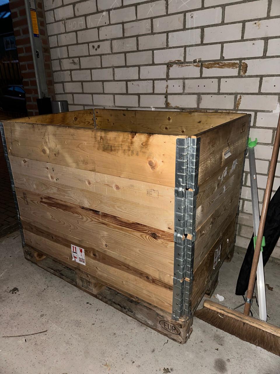 Palletranden / Moestuinbakken / Europallet