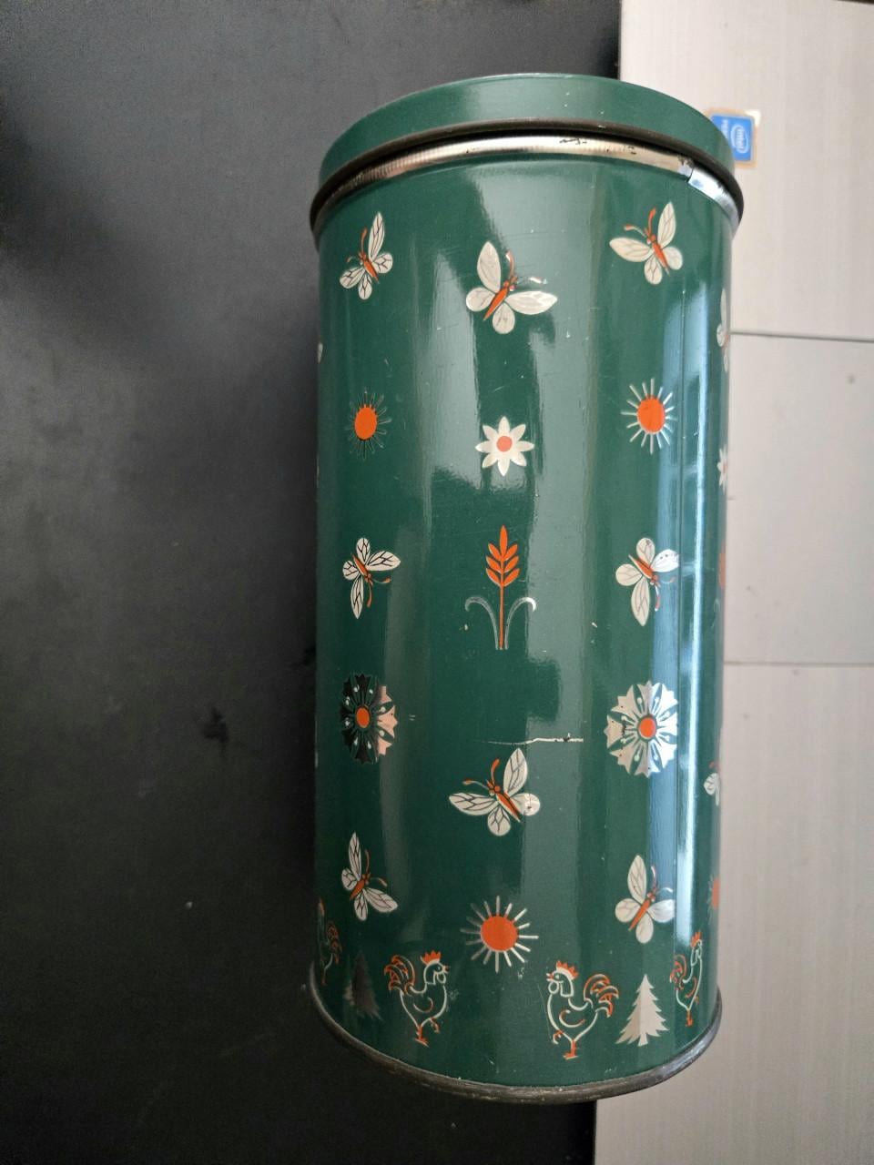 Vintage Spar jubileum beschuitblik uit 1957,