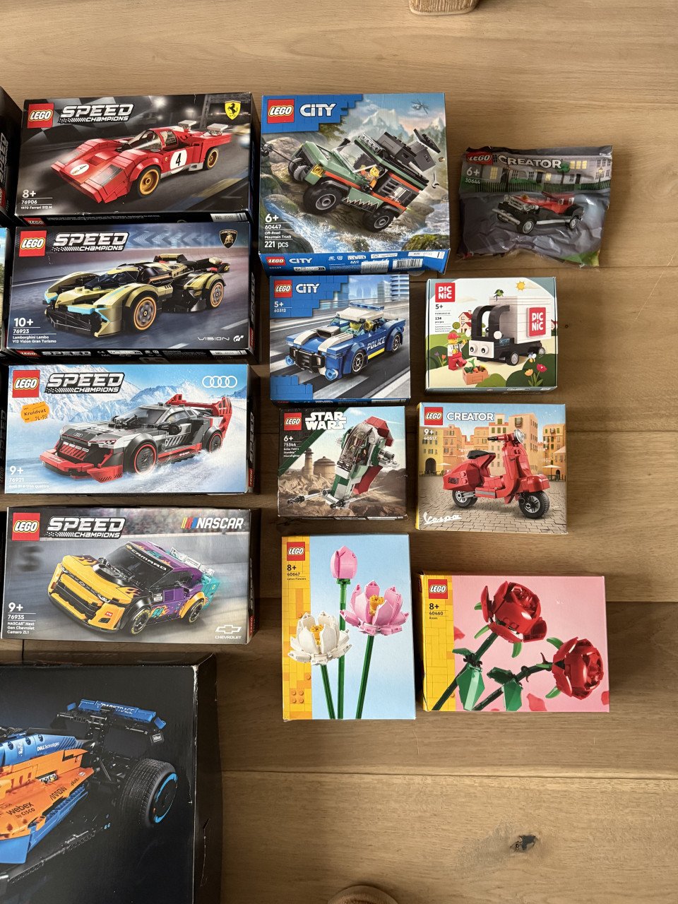 Partij Lego zo goed als nieuw. 20 sets. 1x in elkaar gezet