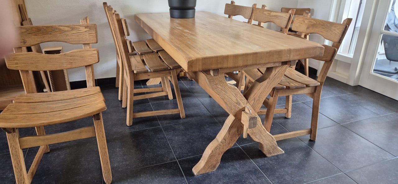 6 stoelen voor eethoek