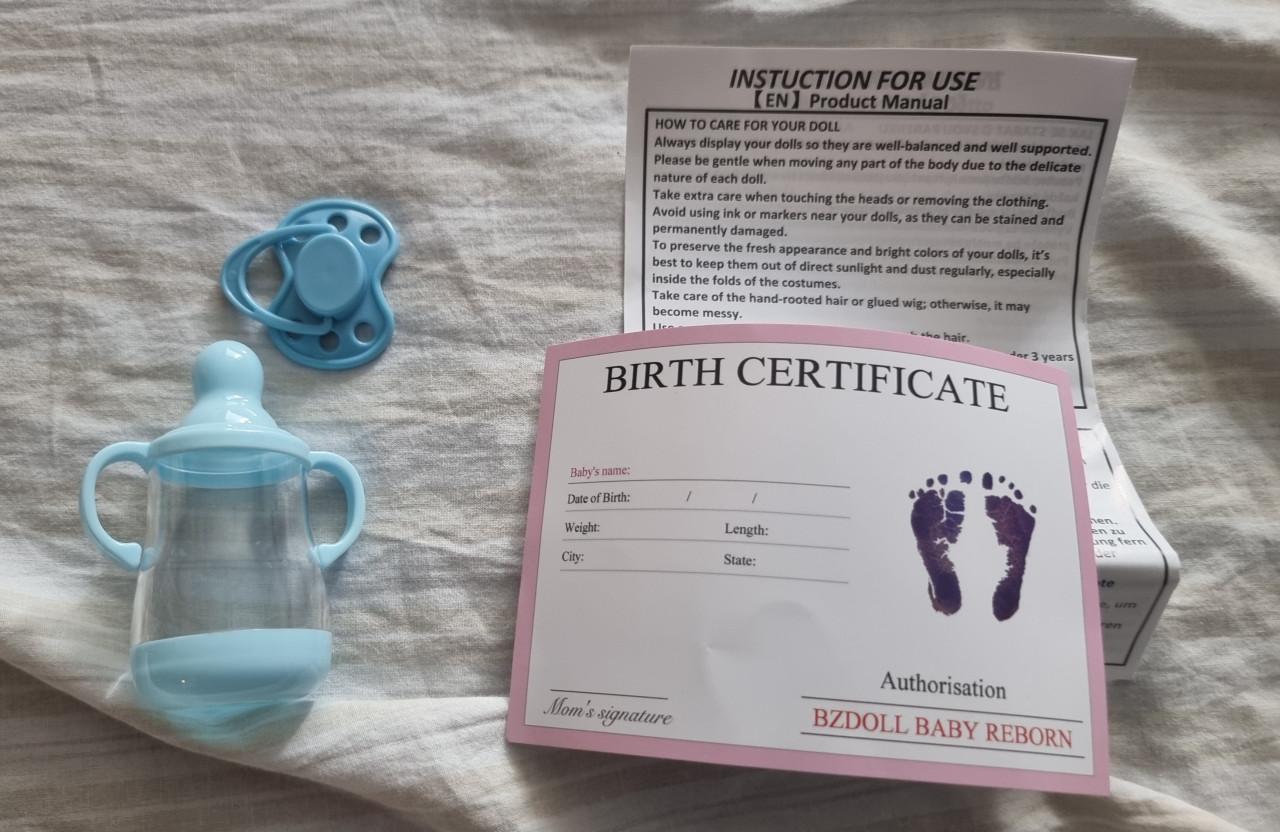 Reborn baby, nieuw. ca. 48 cm