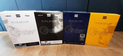 Dvd top Gear seizoen 1,2,4,5