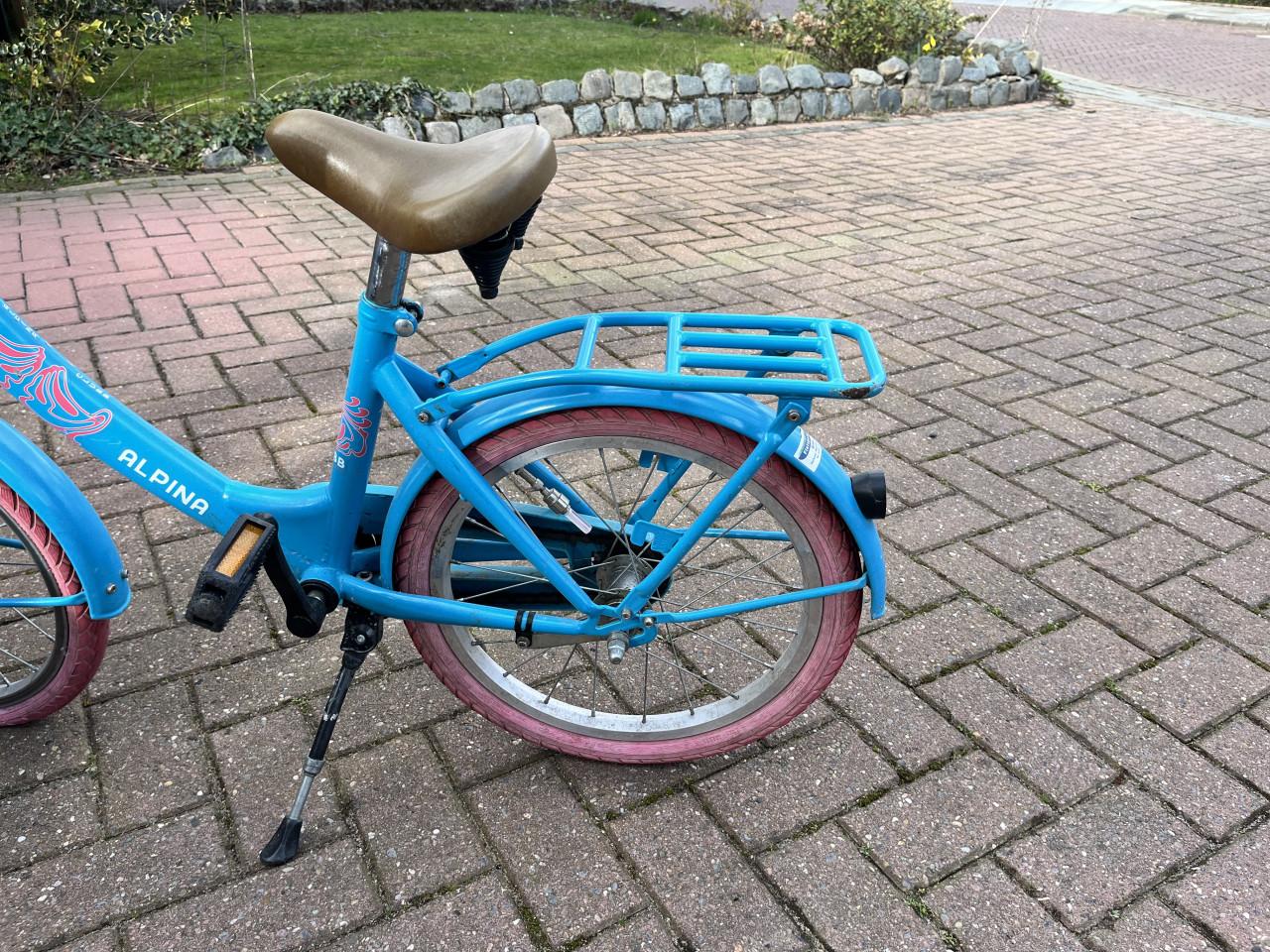 Alpina kinderfiets 18 inch 5-7 jaar (gebruikt)