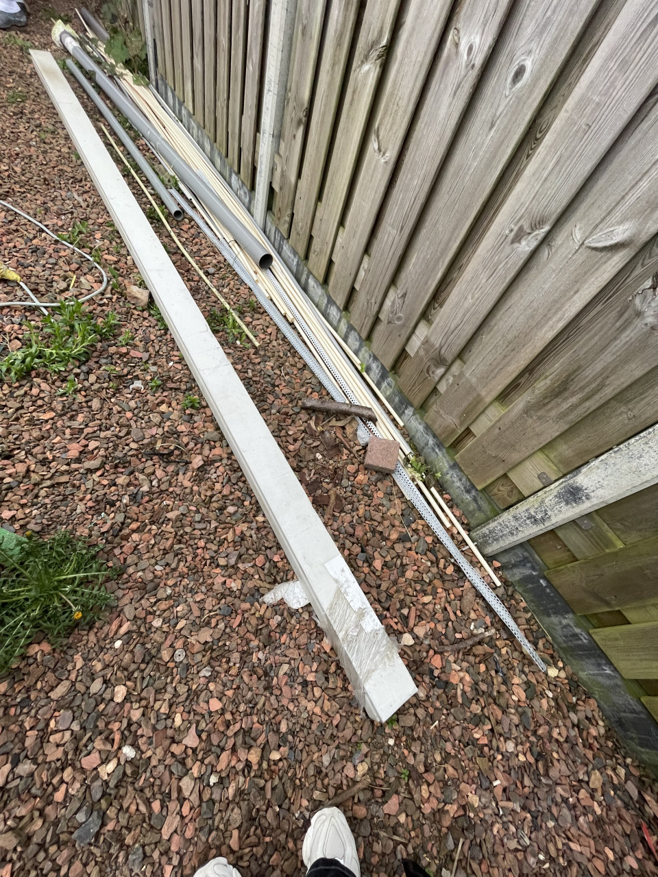 Betonlatei schoonwerk