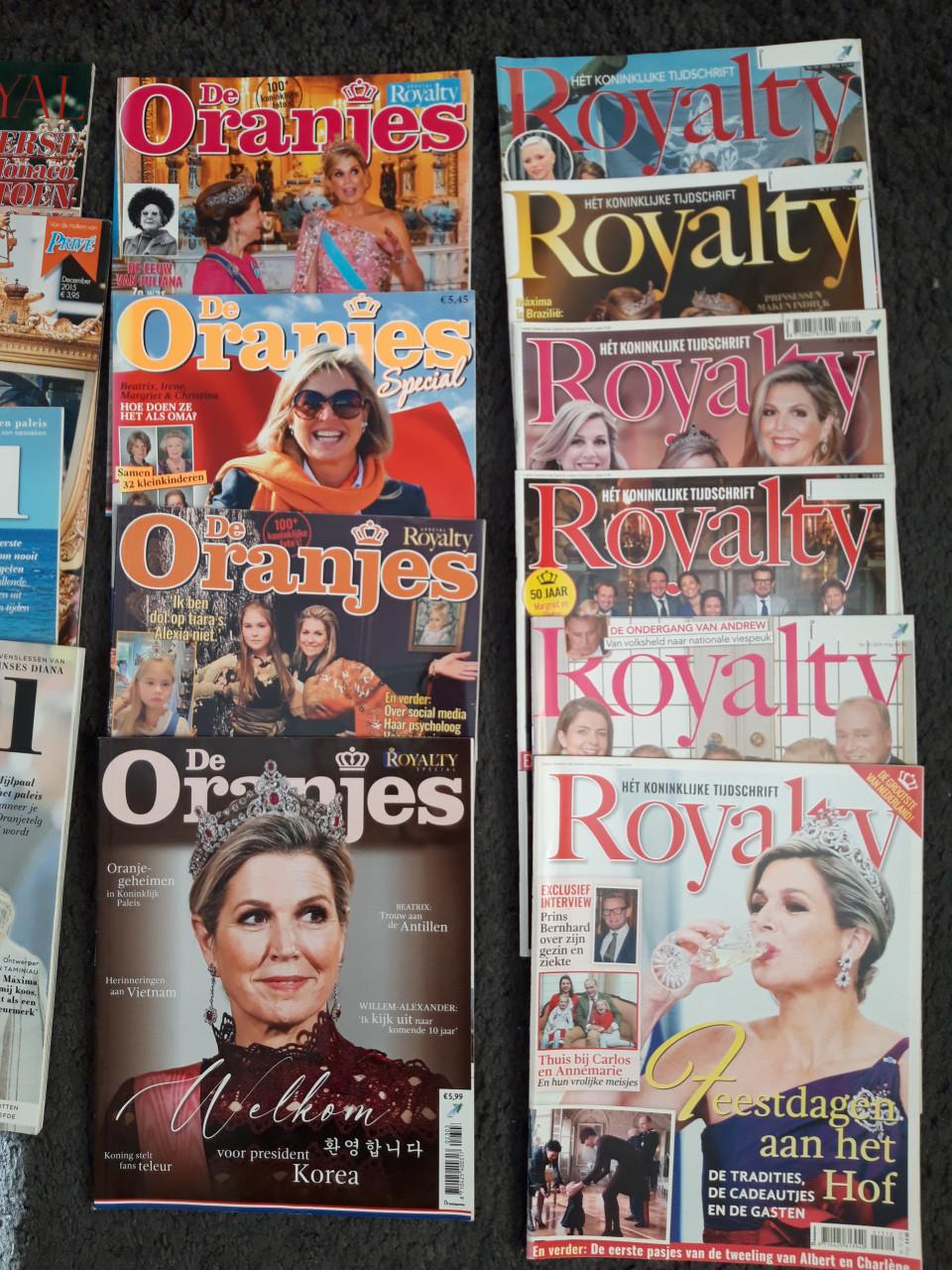 Selectie tijdschriften ROYALS ( 17 stuks )