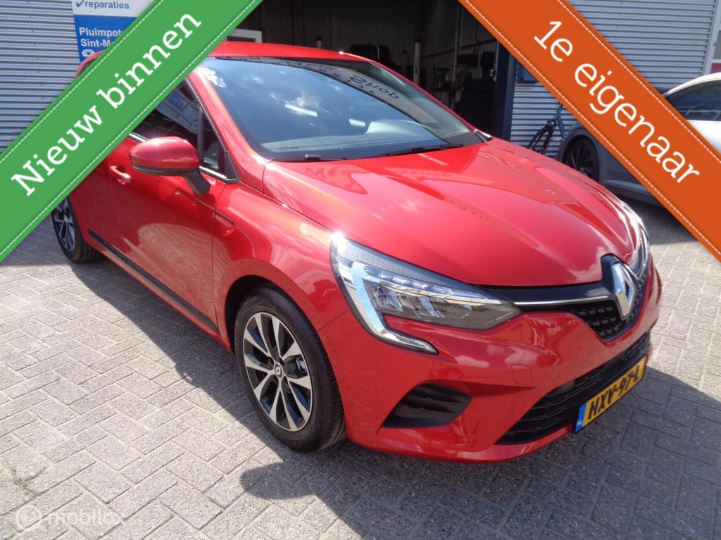 Renault Clio 1.0 tce intens/airco/lm velgen/carplay/pdc/cruise/full led/1st