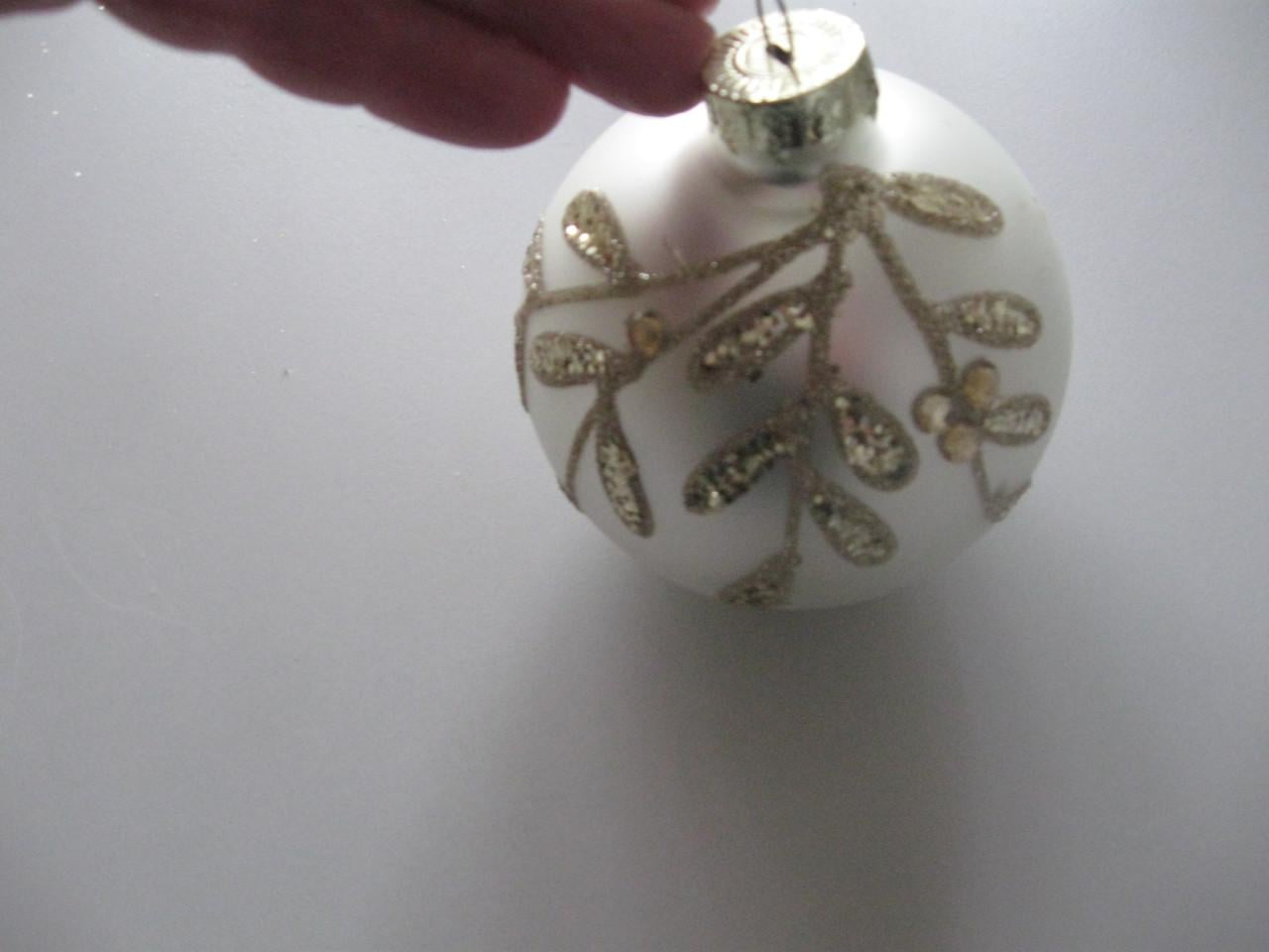 6 Groote kerstballen