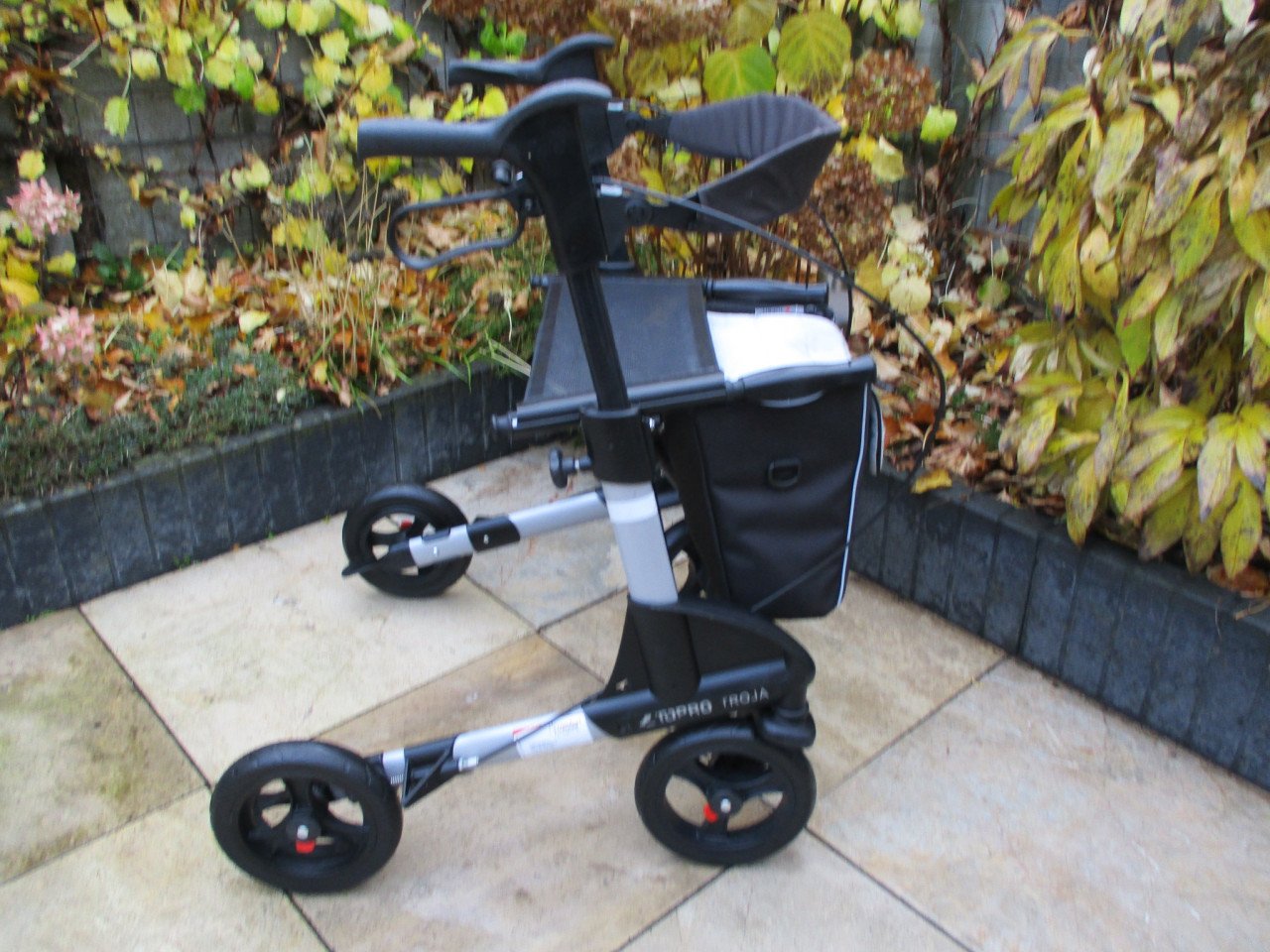 Zgan Topro Troja 2G opvouwbare lichtgewicht rollator met ...