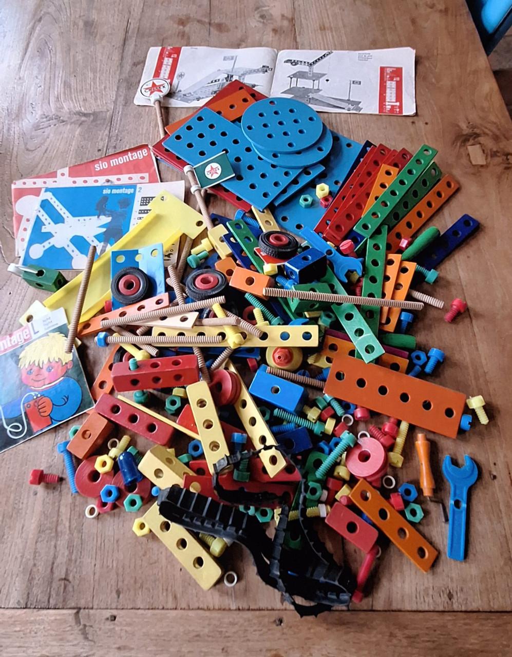 Sio-montage vintage speelgoed