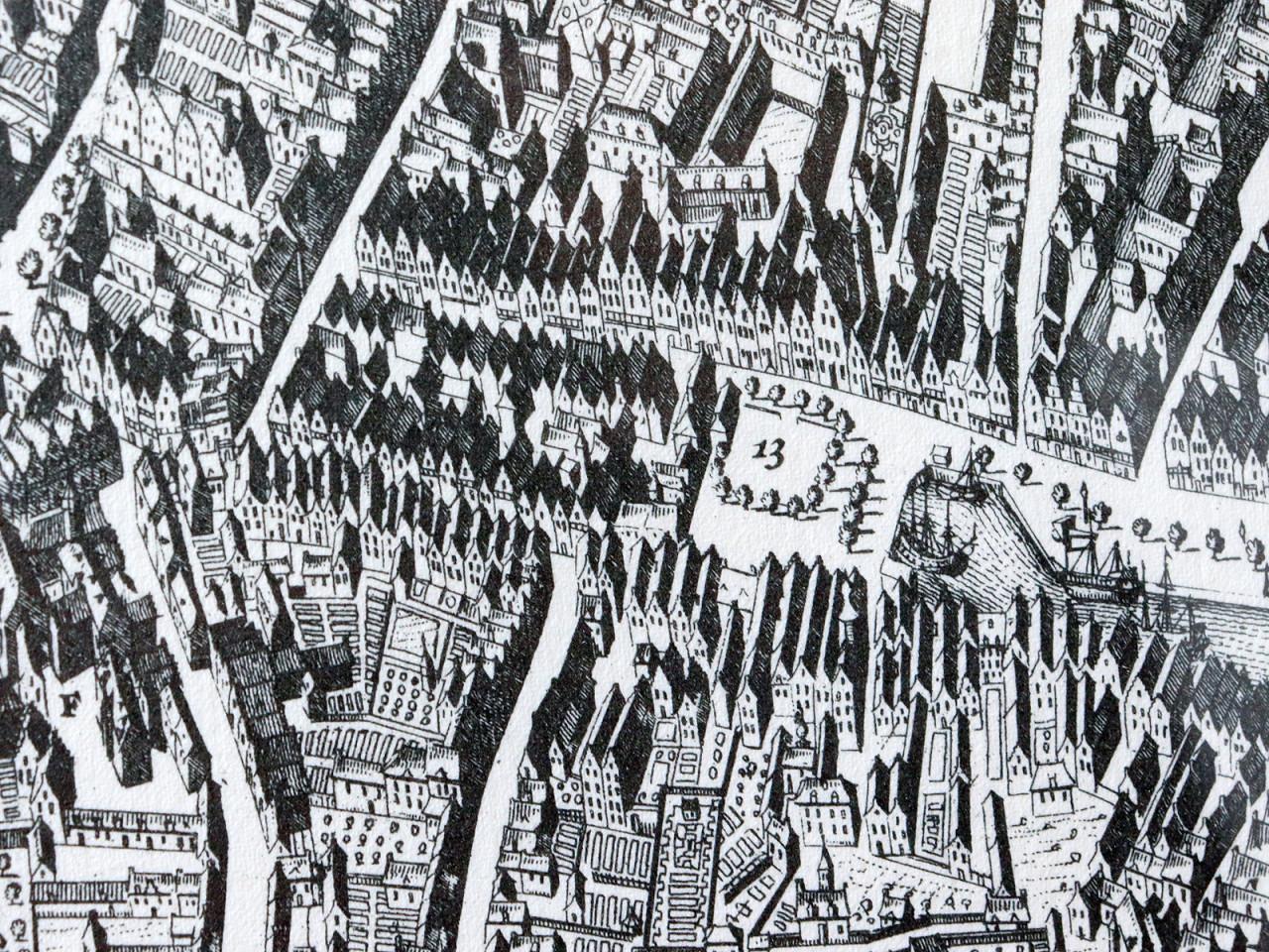 Kaart Middelburg Cornelius Goliath