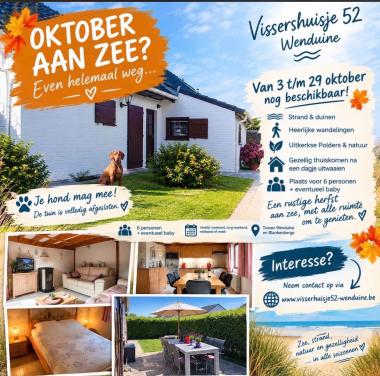 Vakantiehuisje te huur in Wenduine