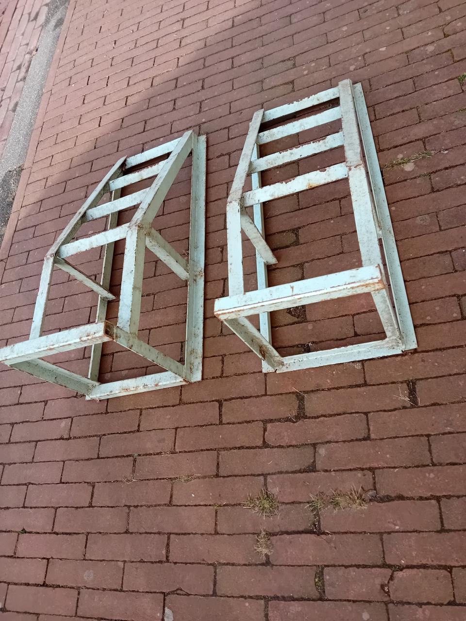 Auto oprij bokken steunen