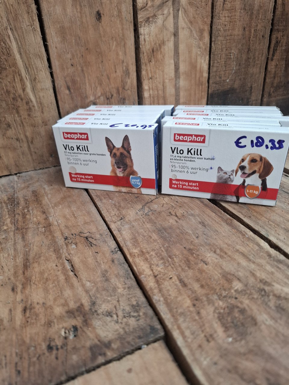 Last van vlooien op u honden?