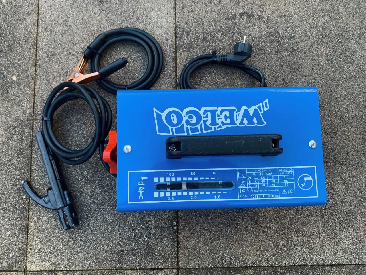 Welco laspost 120 met toebehoren