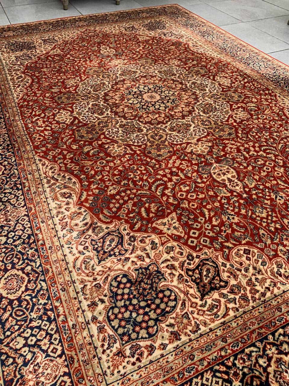 ❣️Super Leuk Sfeervol Vintage Vloerkleed❣️Keshan❣️Zuiver Scheerwol❣️