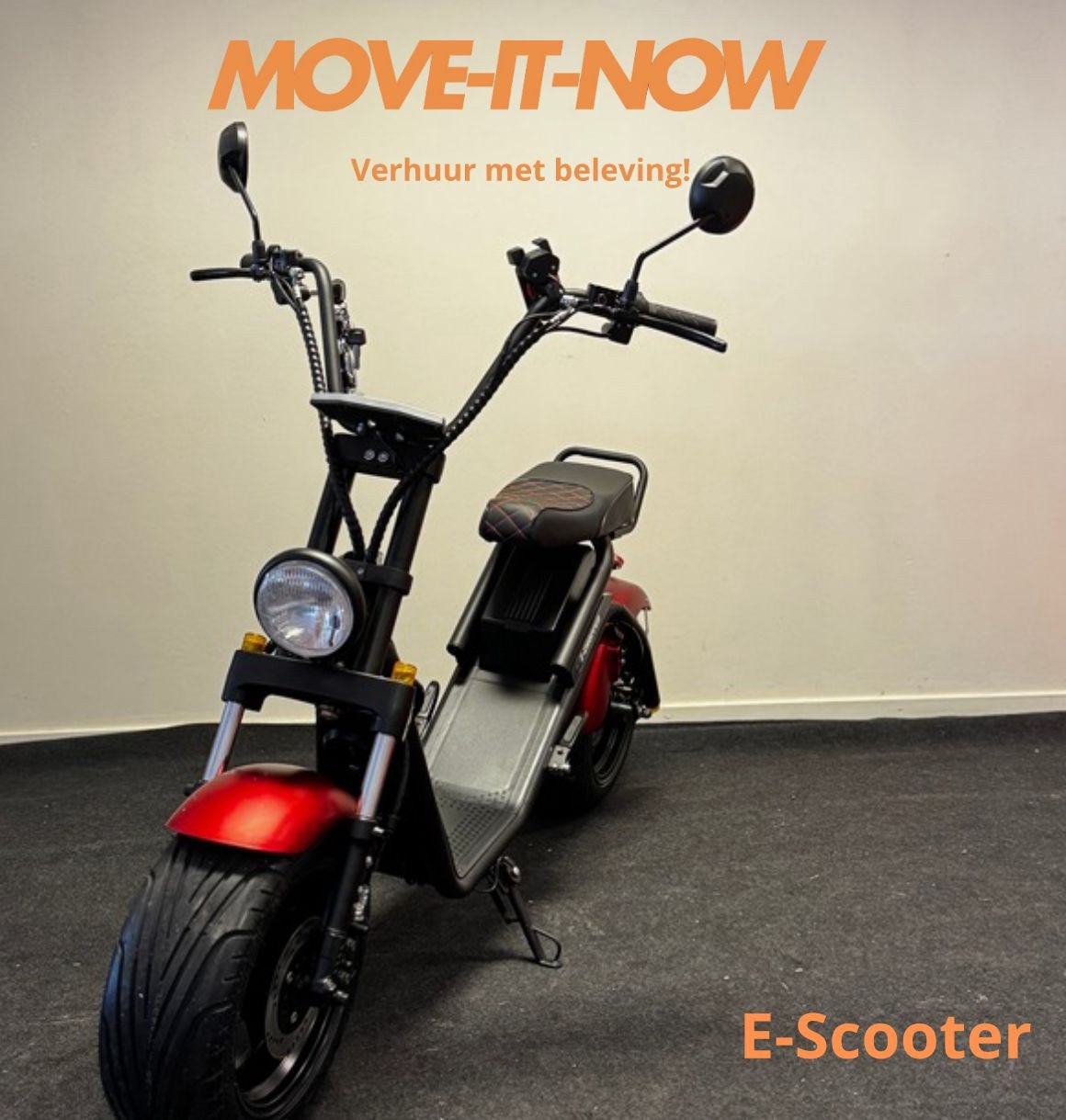TE HUUR   Ga een dagje rijden op de E-Chopper, de E-Bike of Retro Bike