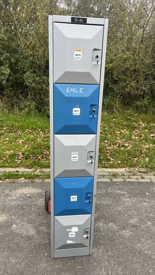Lockerkast kluisjes