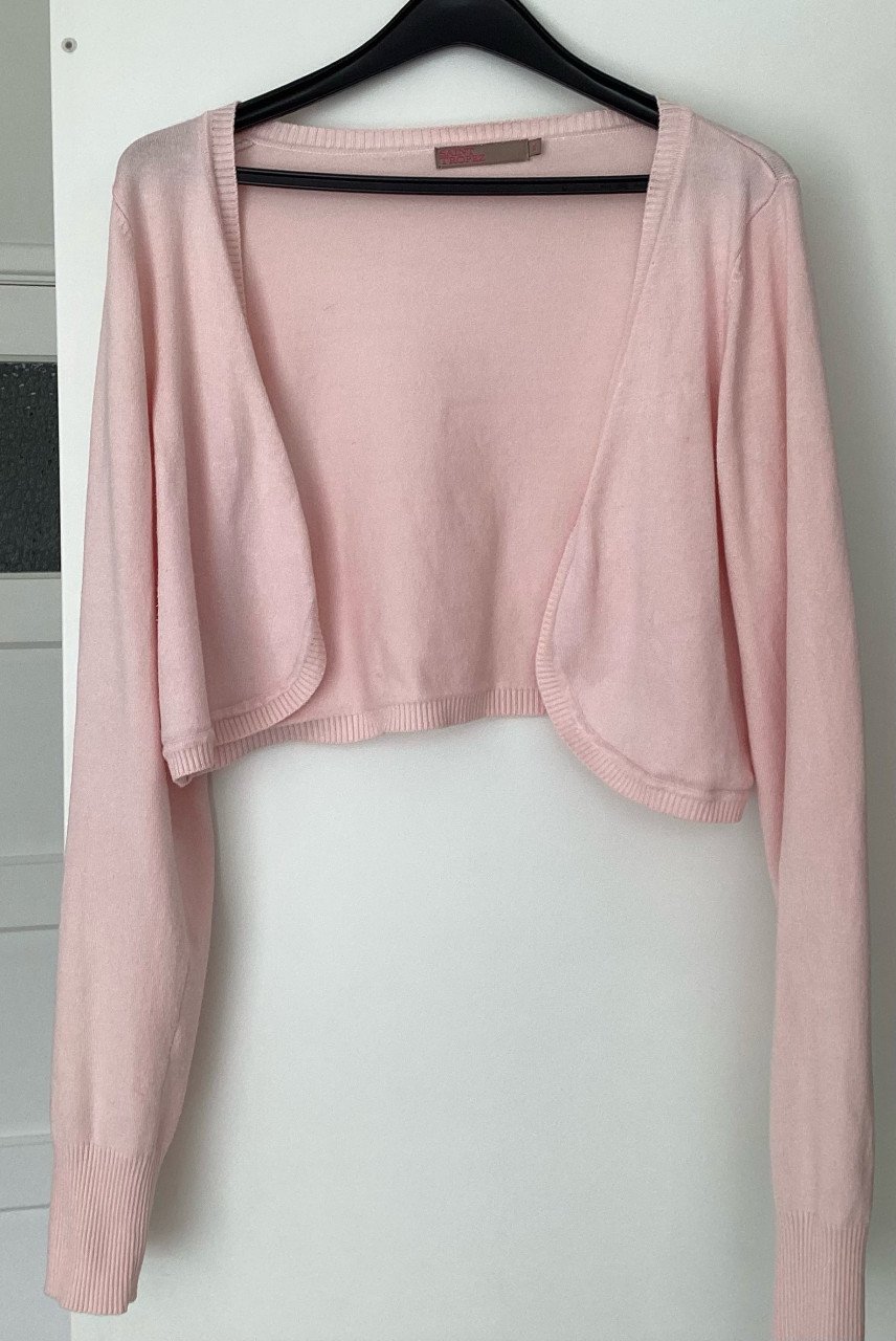 Roze bolero zgan maat xl